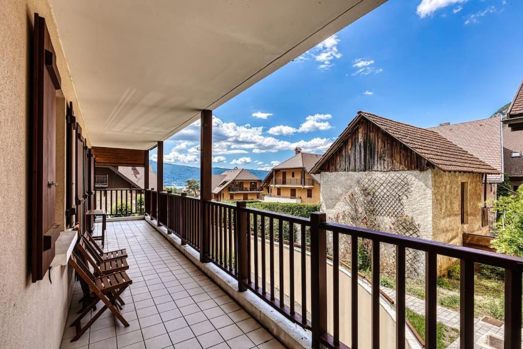 Charmant Appartement Lac D'Annecy / Ski - 6 Pers Menthon-Saint-Bernard Extérieur photo